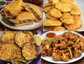 Pakodas (Onion, Gobhi, Aloo, etc)